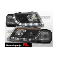 Оптика передняя на AUDI A3 8L LPAU62 BLACK